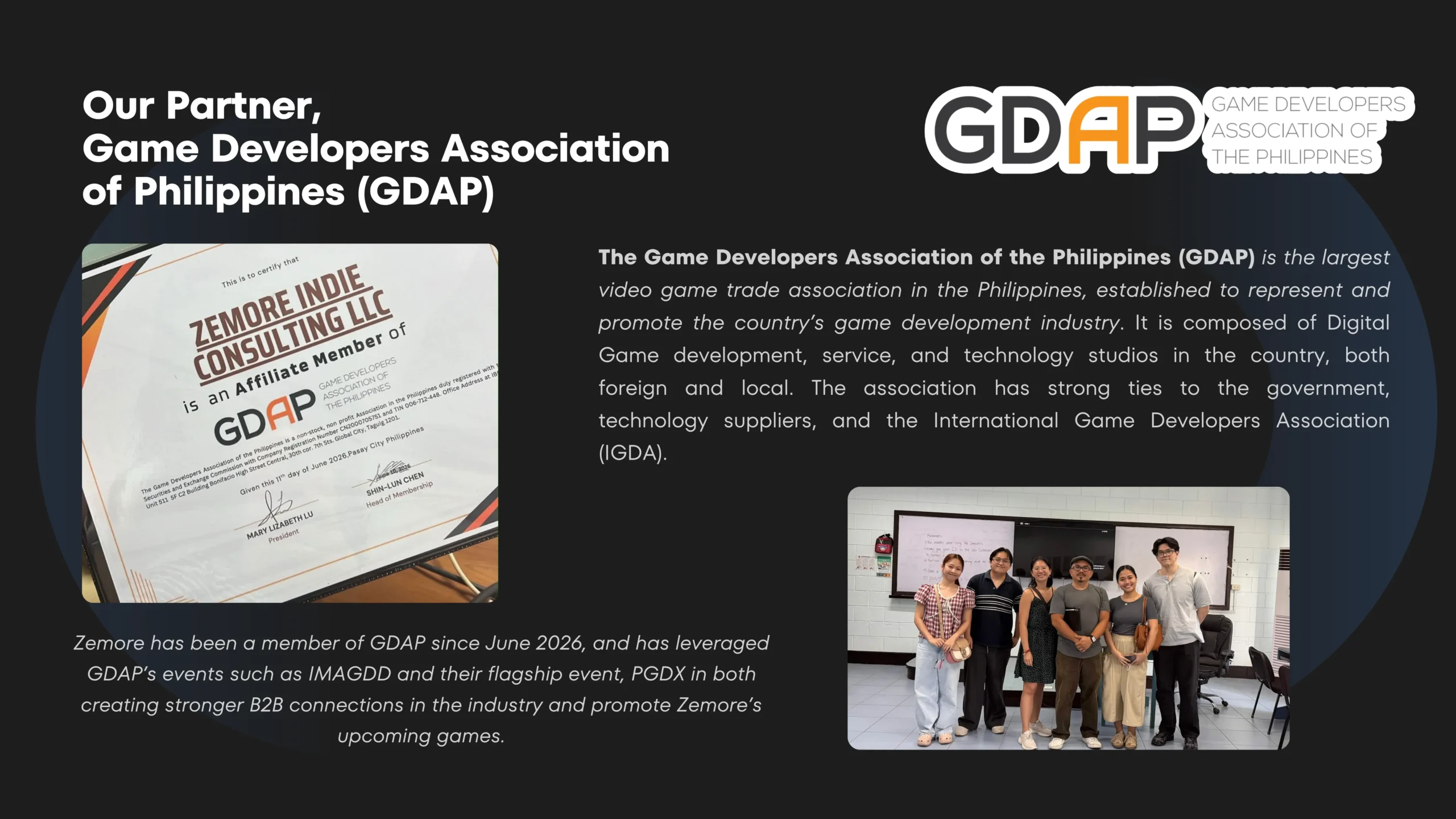 GDAP partner highlight